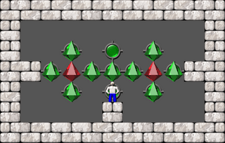 Уровень 8 — Microban 02 Arranged
